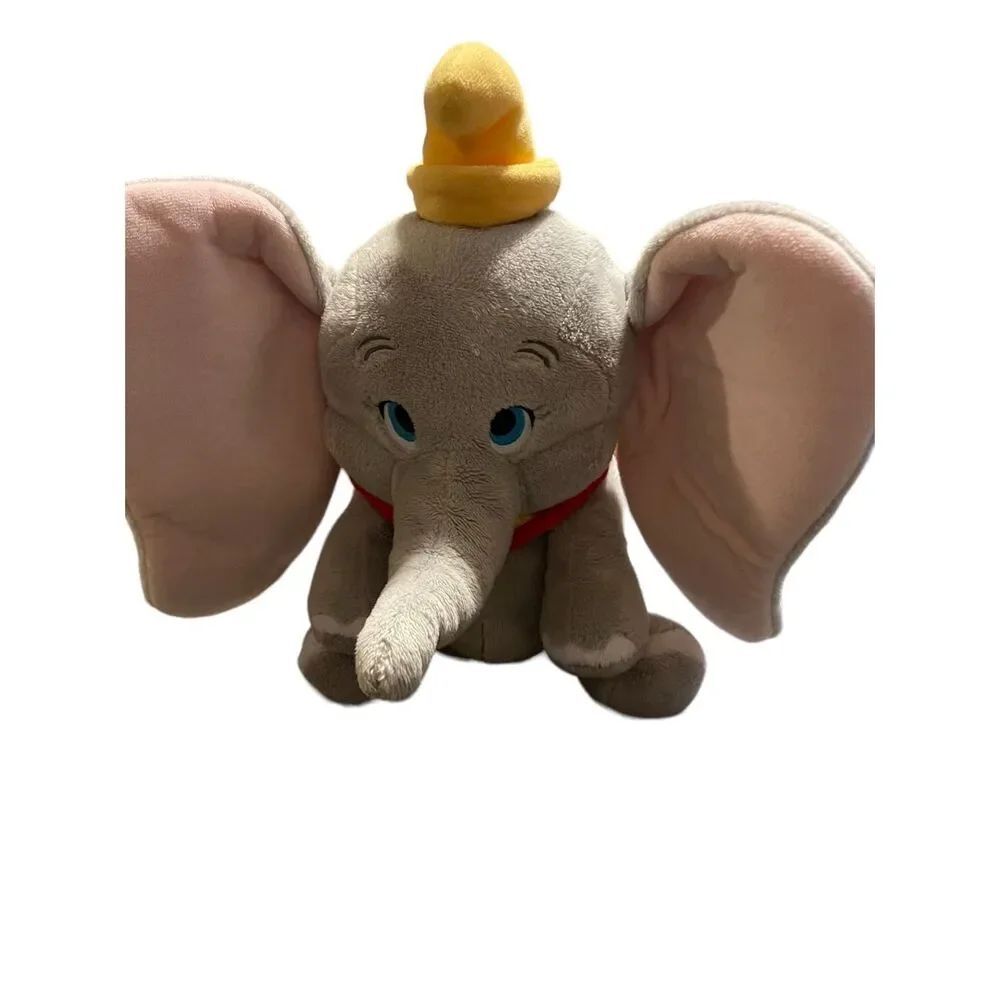 Disney Parks Collectibles Flying Dumbo Elephant Feather Plush Stuffed Toy 12"